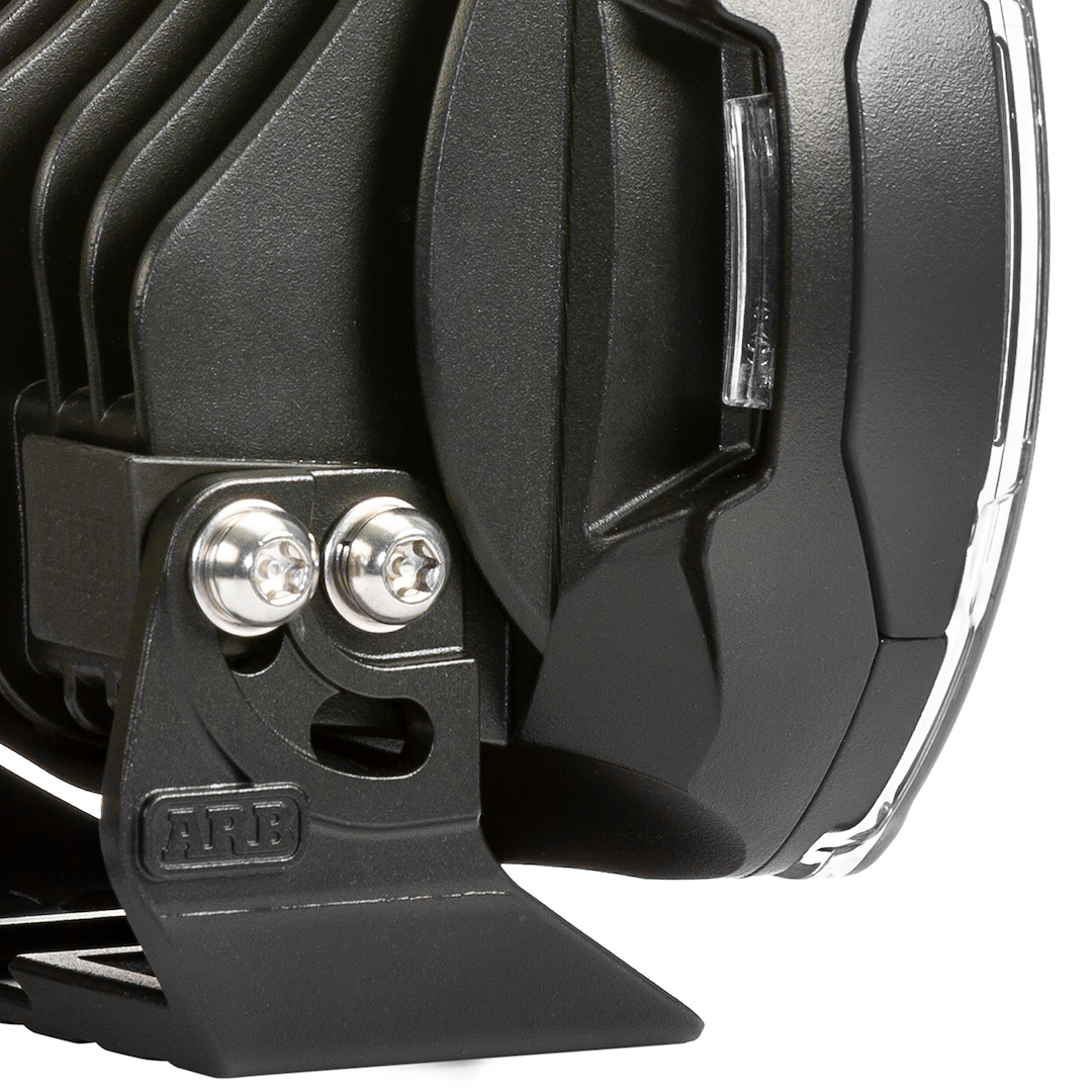 ARB 4×4 Accessories Driving/ Fog Light, LED Bulb, 21 LED Bulbs, 7-1/4 Inch Round, 165 Watt, Spot Beam, Clear Lens, Red/ Black Housing – SJB21S