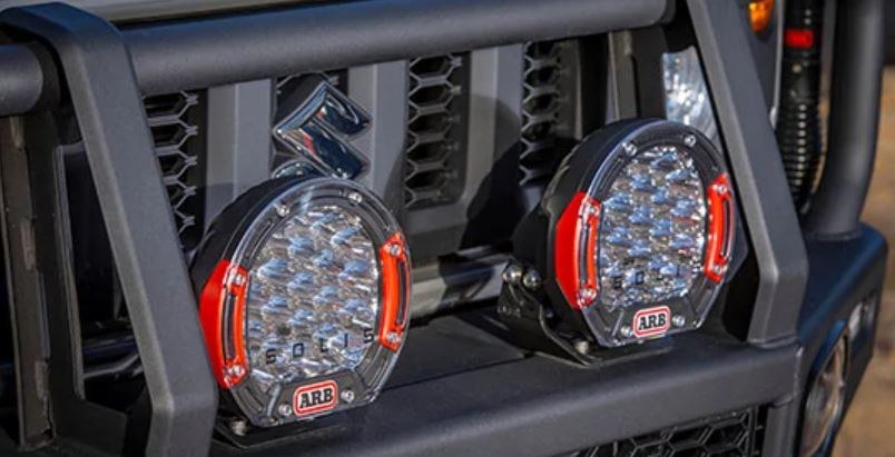 ARB 4×4 Accessories Driving/ Fog Light, Intensity, LED Bulb, 36 LED, 8-7/10 Inch Round, 165 Watt, Flood Beam, Clear Lens, Black Housing – SJB36FKIT