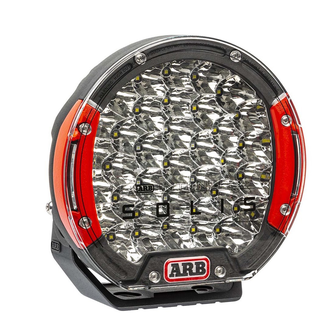 ARB 4×4 Accessories Driving/ Fog Light, Intensity, LED Bulb, 36 LED, 8-7/10 Inch Round, 165 Watt, Spot Beam, Clear Lens, Black Housing – SJB36S