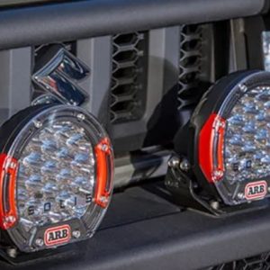 ARB 4×4 Accessories Driving/ Fog Light, Intensity, LED Bulb, 36 LED, 8-7/10 Inch Round, 165 Watt, Spot/ Flood Beam, Clear Lens – SJB36SFKIT