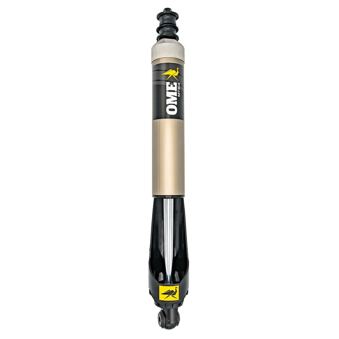 ARB 4×4 Accessories Shock Absorber, MT64, Hydraulic, Without External Reservoir, Non Adjustable Valving, With Rock Guard, Gray and Black – MT64601014L