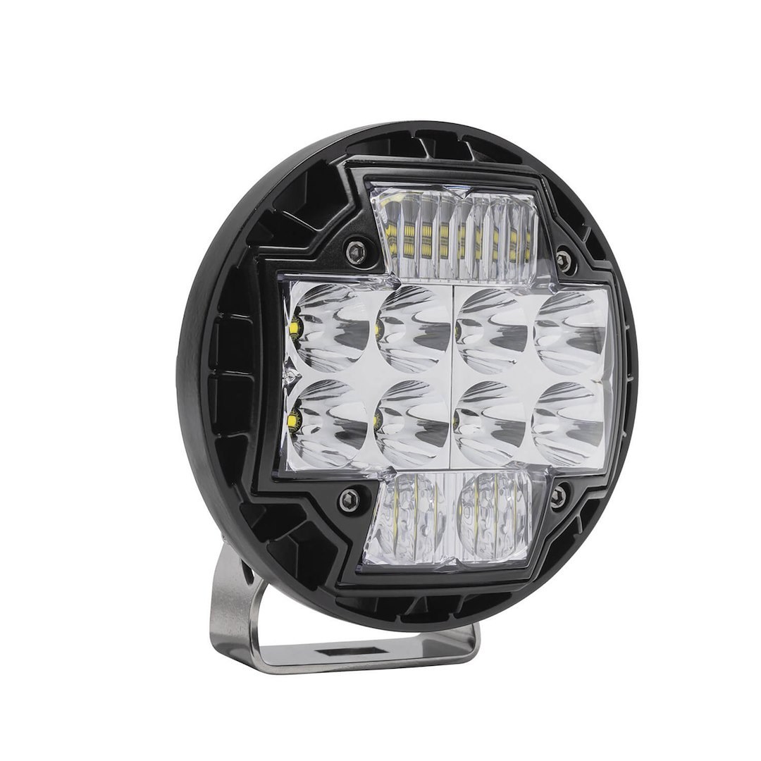 ARB 4×4 Accessories Driving/ Fog Light, Nacho, LED Bulb, White LED, 5.75 Inch Housing, 90 Watt, High/ Low Spot Combo Beam – TM512