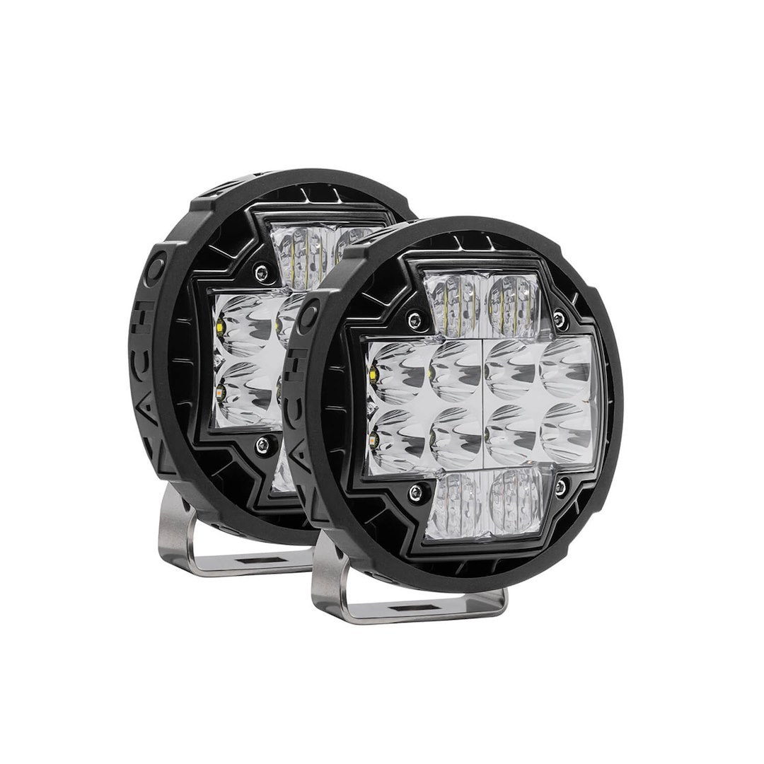 ARB 4×4 Accessories Driving/ Fog Light, Nacho, LED Bulb, White/ Amber LED, 5.75 Inch Housing, 75 Watt, High/ Low Spot Combo Beam – TM522