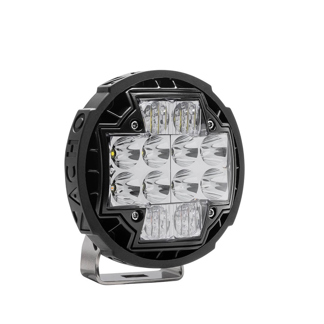 ARB 4×4 Accessories Driving/ Fog Light, Nacho, LED Bulb, White/ Amber LED, 5.75 Inch Housing, 75 Watt, High/ Low Spot Combo Beam – TM522