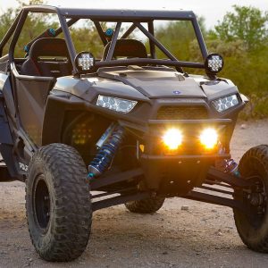 ARB 4×4 Accessories Driving/ Fog Light, Nacho, LED Bulb, White/ Amber LED, 5.75 Inch Housing, 75 Watt, High/ Low Spot Combo Beam – TM522