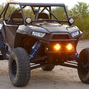 ARB 4×4 Accessories Driving/ Fog Light, Nacho, LED Bulb, White/ Amber LED, 5.75 Inch Housing, 75 Watt, High/ Low Spot Combo Beam – TM522