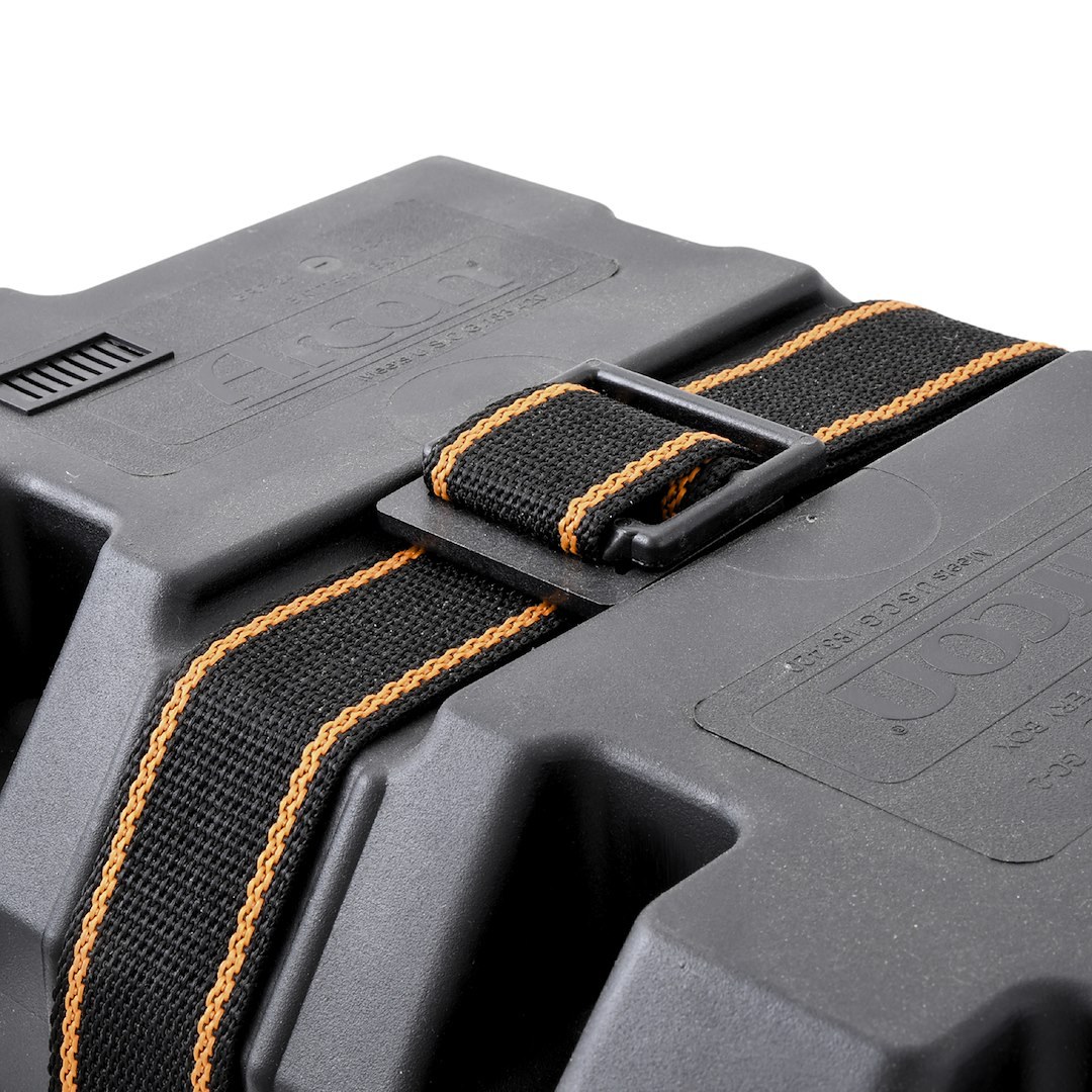 Arcon Battery Box Strap, Strap for Battery Box, Black, Polypropylene, 54 Inch Strap – 11796