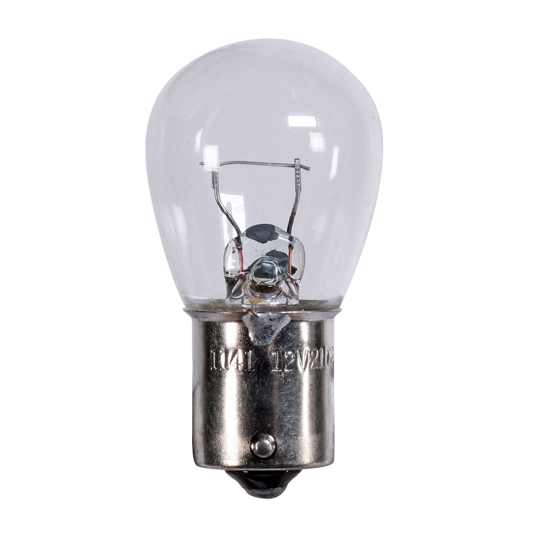 Arcon Backup Light Bulb, Single Contact Miniature Bulb, 1141, 12 Volt/17.3 Watt, 2 Per Card – 16777