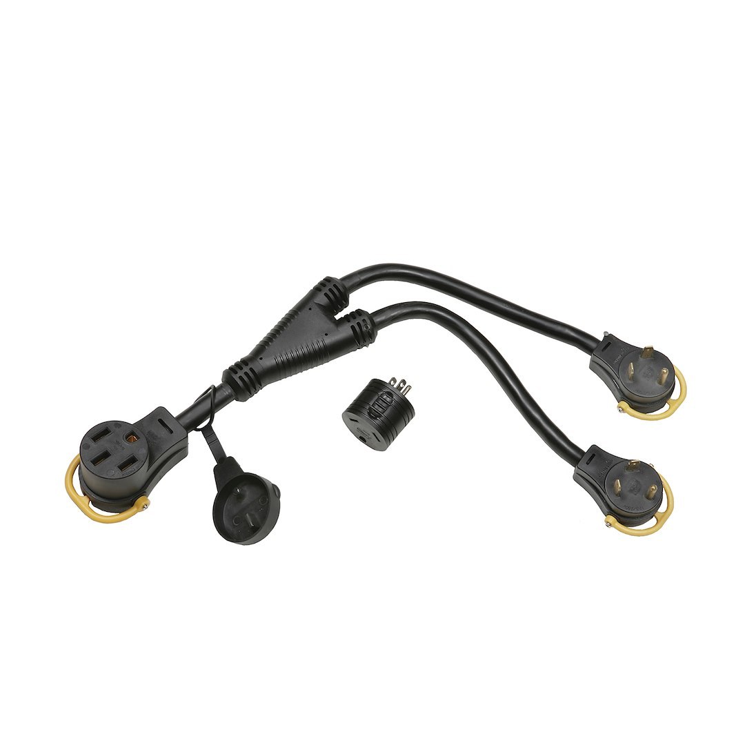 Arcon Power Cord Adapter, Multi-Max, Replacement Adapter for Generator Cord, Y Type, Twist Lock Plug Type, 30 Amp Female to 20 Amp Male – 17341