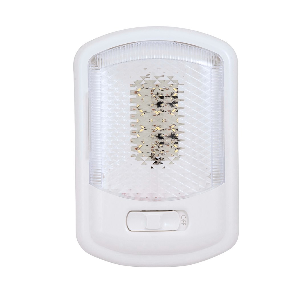 Arcon Interior Light – LED, LED Ceiling Single Light, Clear Lens, 7-1/4 Inch Length X 4.95 Inch Width, Soft White SMD LED, 12 Volt – 20711N