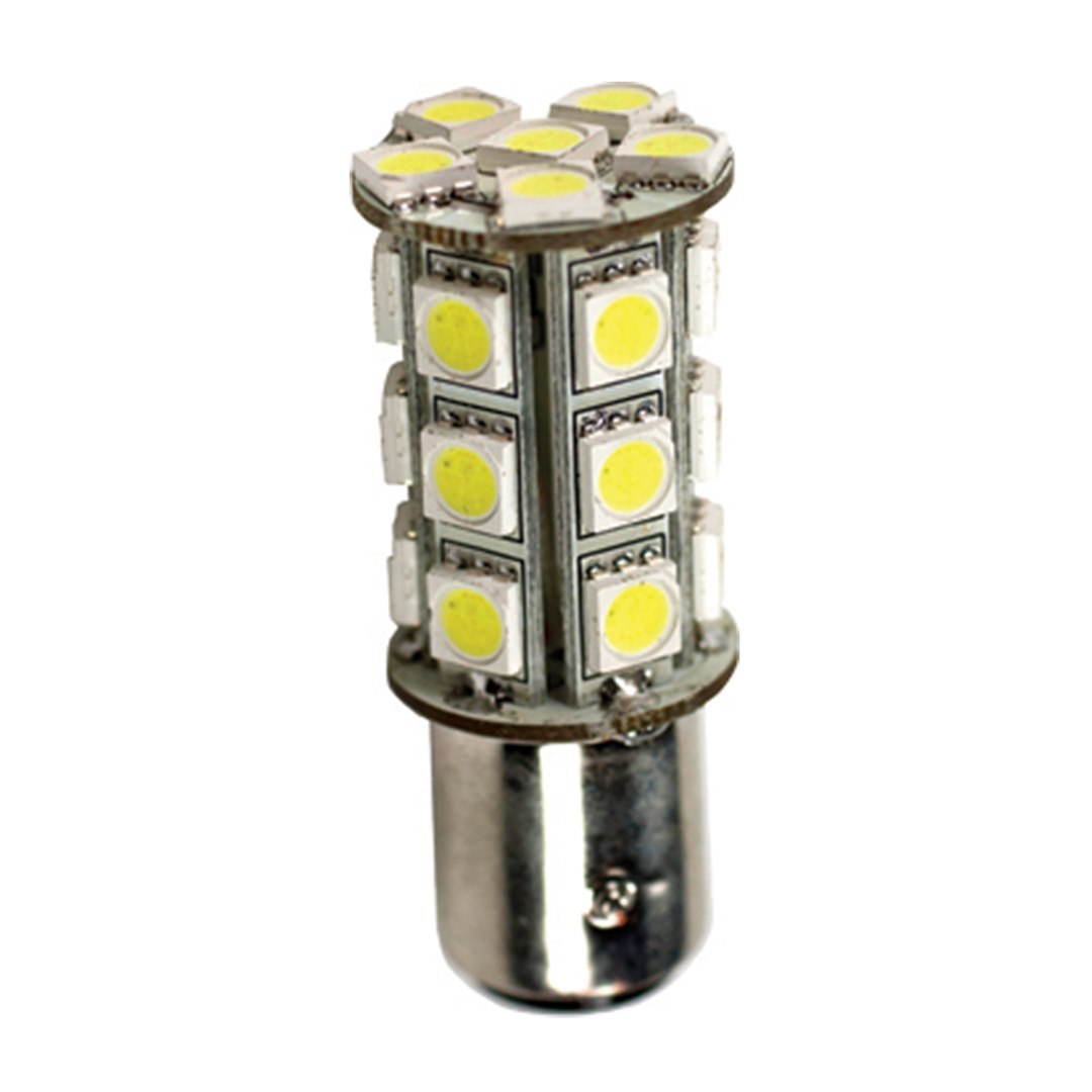 Arcon Tail Light Bulb – LED, 24 LED Bulb, 12 Volt/ 25.2 Watt, Bright White – 50509