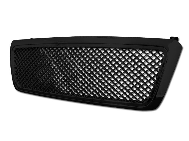 Armordillo Grille, Mesh Style, Without Emblem Cutout, Gloss Black – 7148208