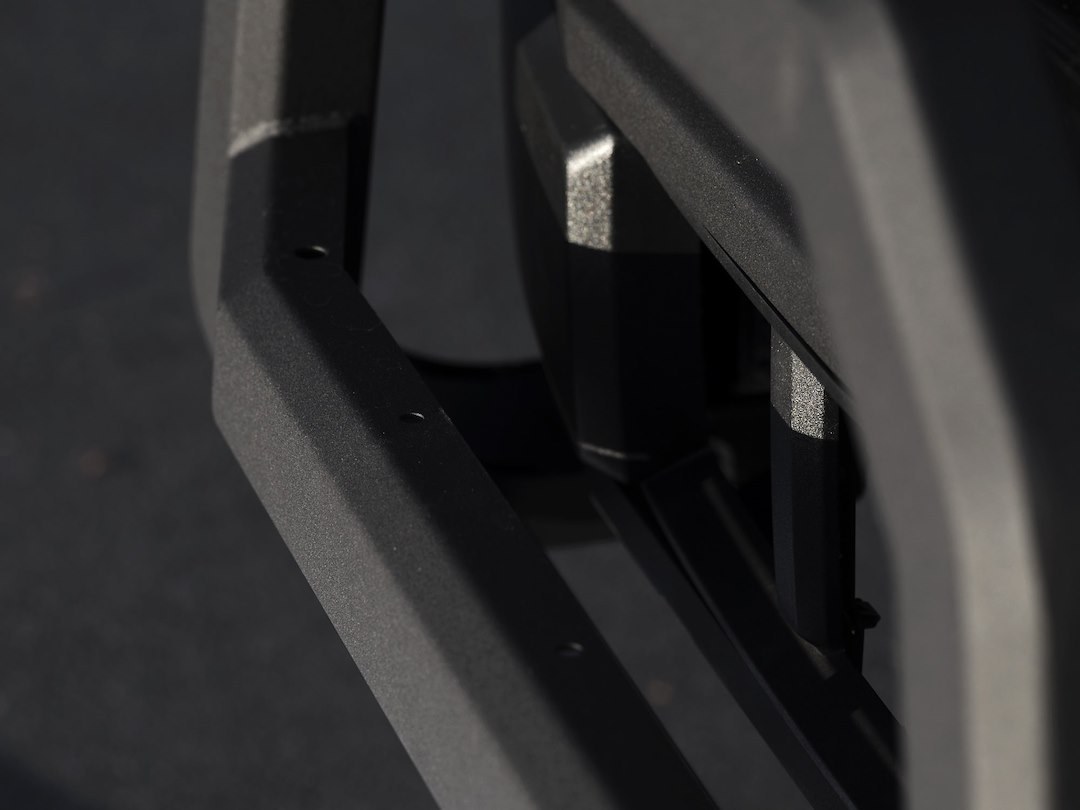 Armordillo Bull Bar, AR Series, Powder Coated, Matte Black, Steel, 3 Inch Tube Diameter, With Light Mounting Tabs, With Skid Plate – 7170094
