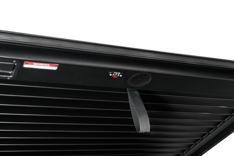 Are Truck Tonneau Cover, Double Cover ™, Tilt Up or Manual Retractable, Lockable, Black, Powder Coat Finish, Aluminum – PA-DC228