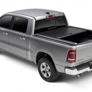 Are Truck Tonneau Cover, Double Cover ™, Tilt Up or Manual Retractable, Lockable, Black, Powder Coat Finish, Aluminum – PA-DC428