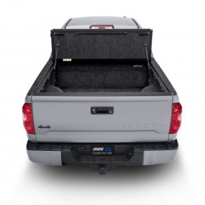 Are Truck Tonneau Cover, Fusion™, Hard Folding, 2 Folds/ 3 Panels, Front Hinge Allows Entire Tonneau to Flip Up When Folded – AR12018L-G1W