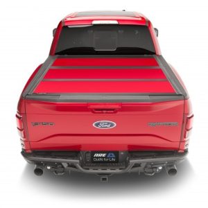 Are Truck Tonneau Cover, Fusion™, Hard Folding, 2 Folds/ 3 Panels, Front Hinge Allows Entire Tonneau to Flip Up When Folded – AR12018L-G7C