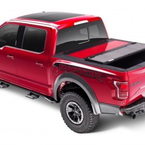 Are Truck Tonneau Cover, Fusion™, Hard Folding, 2 Folds/ 3 Panels, Front Hinge Allows Entire Tonneau to Flip Up When Folded – AR12018L-G7C