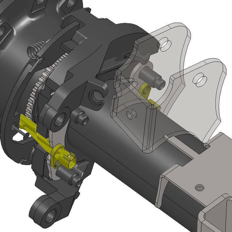 Artec Indust ABS Wheel Speed Sensor Bracket, Used for Sterling Axle, Mounts with 60 Tooth Tone Rings, Steel, Set of 2 – BB1055