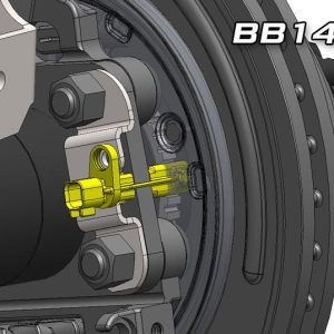 Artec Indust ABS Wheel Speed Sensor Ring, 60 Tooth Tone Ring, With ABS Sensor Mounts – BB1431