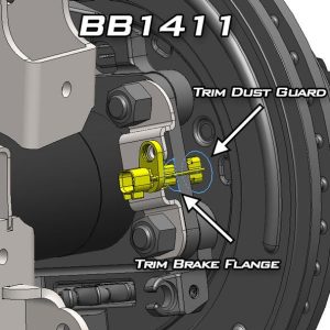 Artec Indust ABS Wheel Speed Sensor Ring, 60 Tooth Tone Ring, With ABS Sensor Mounts – BB1431