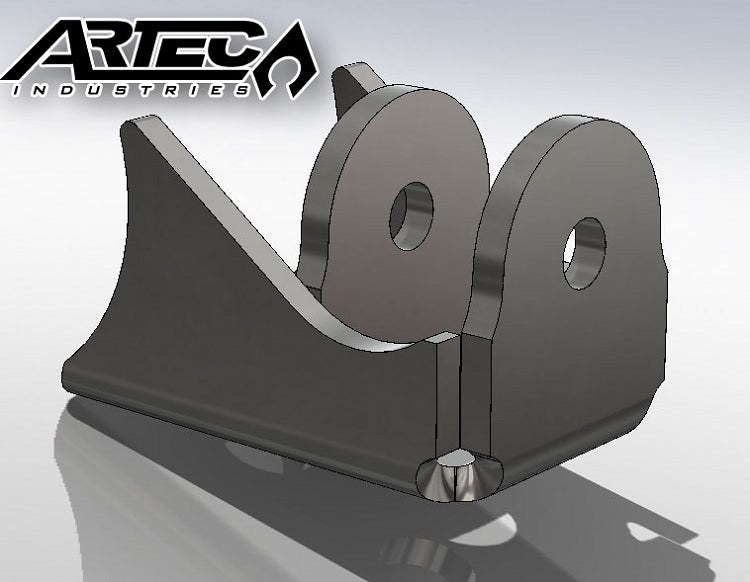 Artec Indust Shock Absorber Mount Bracket, Low Profile, Weld on, Steel, Set of 2 – BR1049