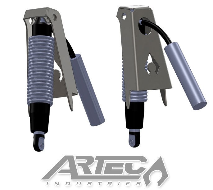 Artec Indust Shock Absorber Mount, Universal, Weld on, Adjustable, Steel, Set of 2 – BR1062