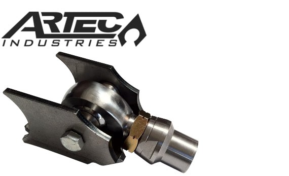 Artec Indust Axle Bracket, For Use with 3-1/2 Inch Axle Tube, Steel, 22 Degree Angle from 90 Degree, Set of 2 – BR1079