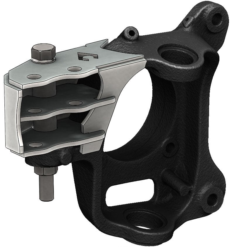 Artec Indust Steering Arm, High Steer, Use to Fix the Swap Steering Issue, Steel, Weld on, Set of 2, With Knuckle Bolts/ Tapered Spacers – HS6150