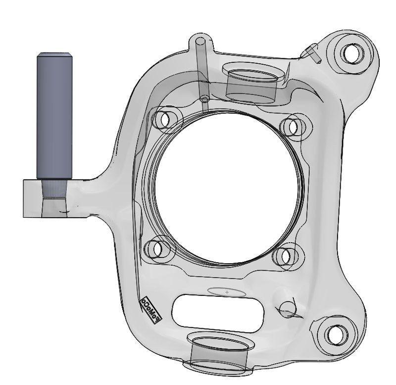 Artec Indust Steering Arm, High Steer, Use to Fix the Swap Steering Issue, Steel, Weld on, Set of 2, With Knuckle Bolts/ Tapered Spacers – HS6150