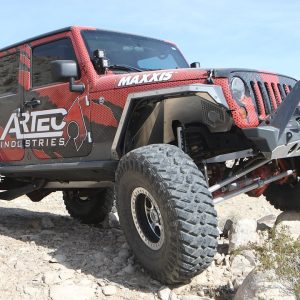 Artec Indust Inner Fender, Aluminum, Silver, With Artec Logo, Vented, Set of 2 – JK2106