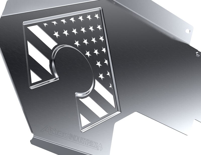 Artec Indust Inner Fender, Aluminum, With Artec Freedom Edition Logo, Set of 2 – JK2110