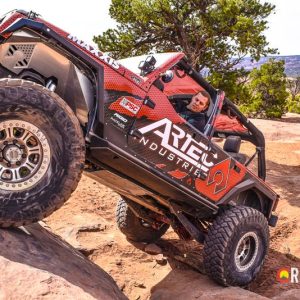 Artec Indust Inner Fender, Aluminum, With Artec Freedom Edition Logo, Set of 2 – JK2110
