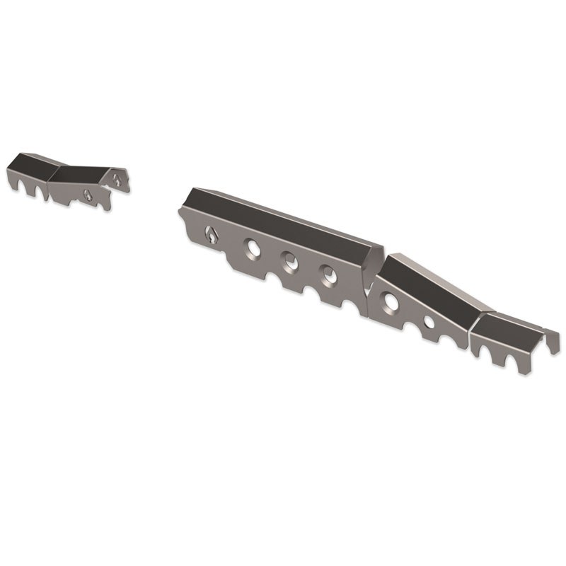 Artec Indust Axle Housing Truss, Apex, For Dana 30, Over the Top, Weld on, Mild Steel – JK3051