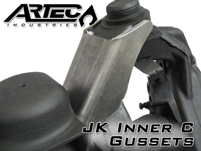 Artec Indust Axle Housing Truss, For Dana 44 or Dana 35, Over the Top, Weld on, Steel – JK4405