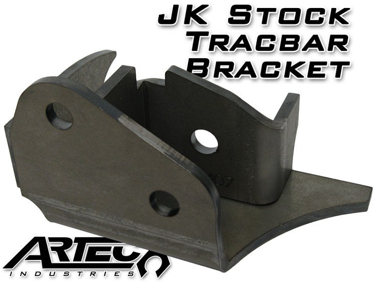 Artec Indust Track Bar Bracket, 3 Inch Lift and 4 Inch Lift for Drag Link Flips, Weld-On, Steel – JK4407