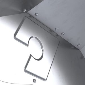 Artec Indust Inner Fender, Aluminum, Silver, With Artec Logo, Set of 2 – JL5111