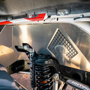 Artec Indust Inner Fender, Aluminum, Silver, With Artec Logo, Vented, Compatible with Falcon Shocks, Set of 2 – JL5114