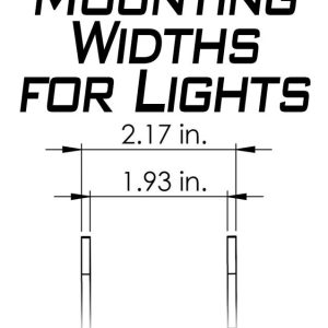 Artec Indust Driving/ Fog Light Mounting Bracket, A-Pillar Bolt-On Mount, Powder Coated, Mounts Four Lights – JL5603