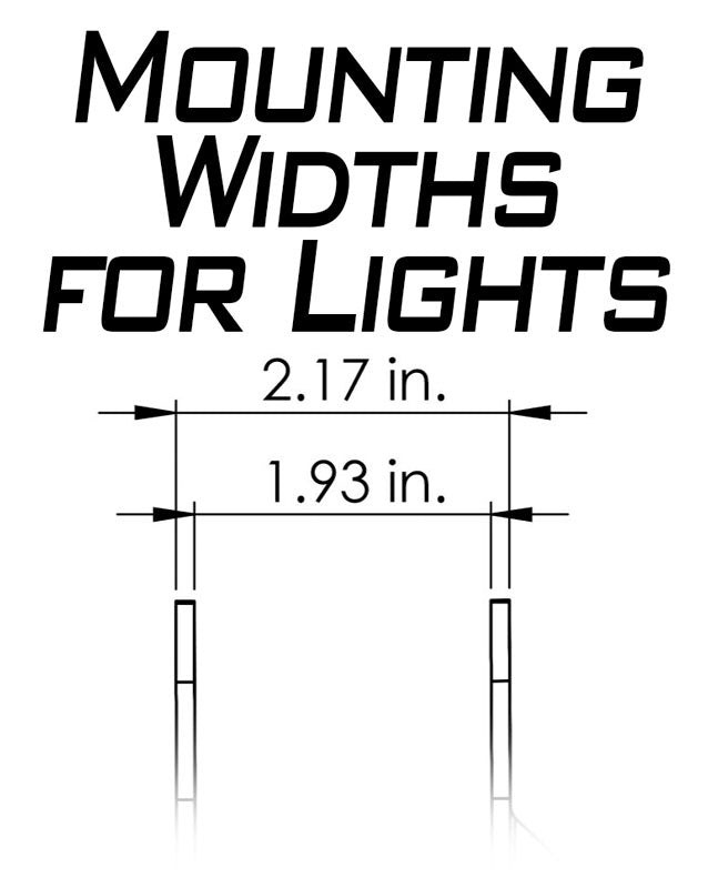 Artec Indust Driving/ Fog Light Mounting Bracket, A-Pillar Bolt-On Mount, Powder Coated, Mounts Four Lights – JL5603