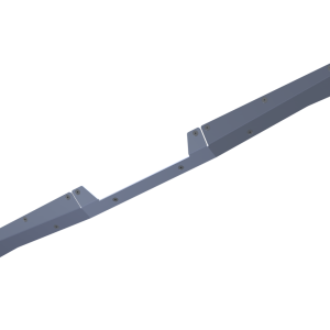 Artec Indust Skid Plate, Bantam Series, Rear Bumper Mount, Aluminum – JT0217