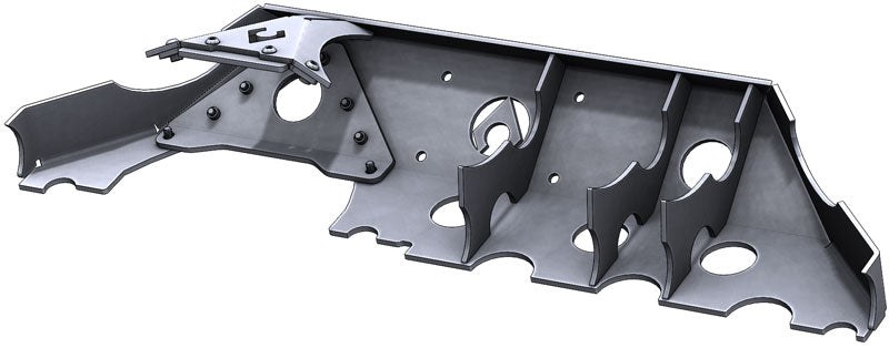 Artec Indust Skid Plate, For Use When Installing Double Ended Hydraulic Rams, Superduty 60 Full Hydro Ram Mount, Steel – RM6009