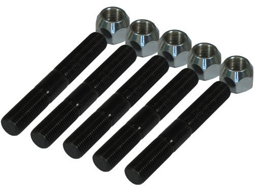 Artec Indust Steering King Pin Stud, For 1 to 1-1/2 Inch Thick High Steering Arms, 1/2-20 Thread Size, Black, Chromoly – RR-D60117K-2