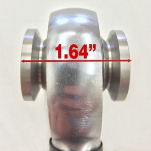 Artec Indust Rod End Spacer, Narrow High Misalignment, 3/4 Inch Bolt Size, Stainless Steel, For Use with 7/8 Inch Bore Size Rod Ends – SP1403