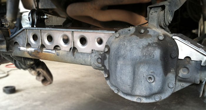 Artec Indust Axle Housing Truss, For Dana 30 Front Axle, Over the Top, Weld on, Steel – TJ3001