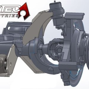 Artec Indust Axle Housing Truss, For Dana 44 or Dana 35, Over the Top, Weld on, Steel – TJ3010