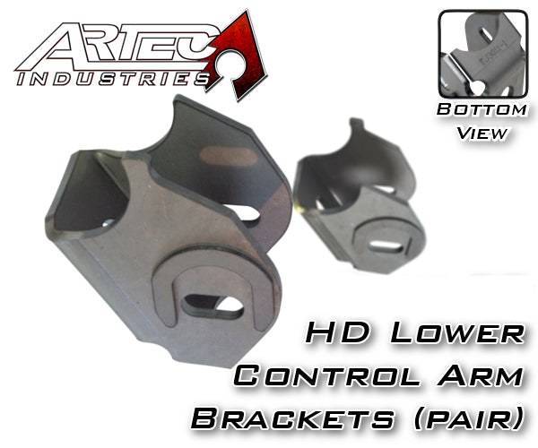 Artec Indust Control Arm Mount, Heavy Duty, Weld on, Steel, Set of 2 – TJ3011