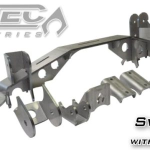 Artec Indust Axle Housing Truss, For Dana 30 or Dana 44, Over the Top, Weld on, Mild Steel, With Coil Bracket and Bump Stop – TR8801