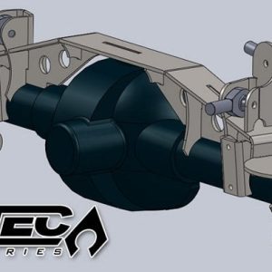 Artec Indust Axle Housing Truss, For Dana 30 or Dana 44, Over the Top, Weld on, Mild Steel, With Coil Bracket and Bump Stop – TR8801