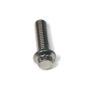 Ati Perform Bolt, Standard Bolt, 3/8-16 X 1-1/4 Inch Thread Size, Hex Style Head Type, Polished Stainless Steel, Single – 951334